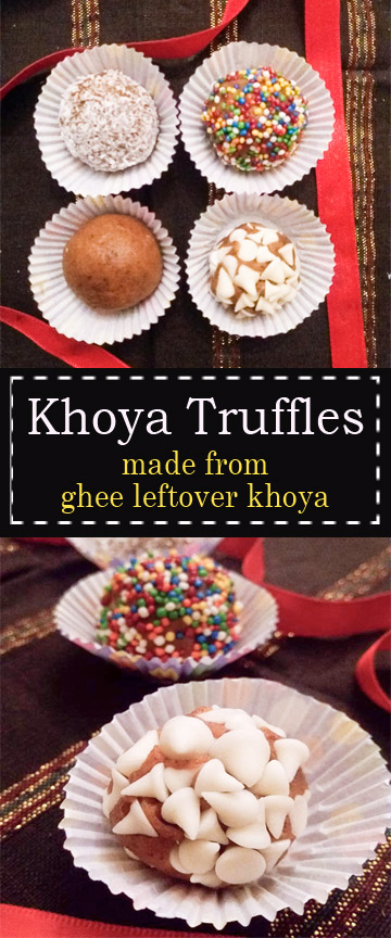 khoya truffles