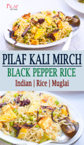 Pilaf Kali Mirch/Rice Pilaf recipe