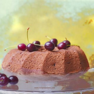 cherry ice cream cake