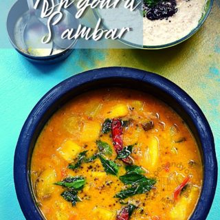 Ash gourd Sambar recipe