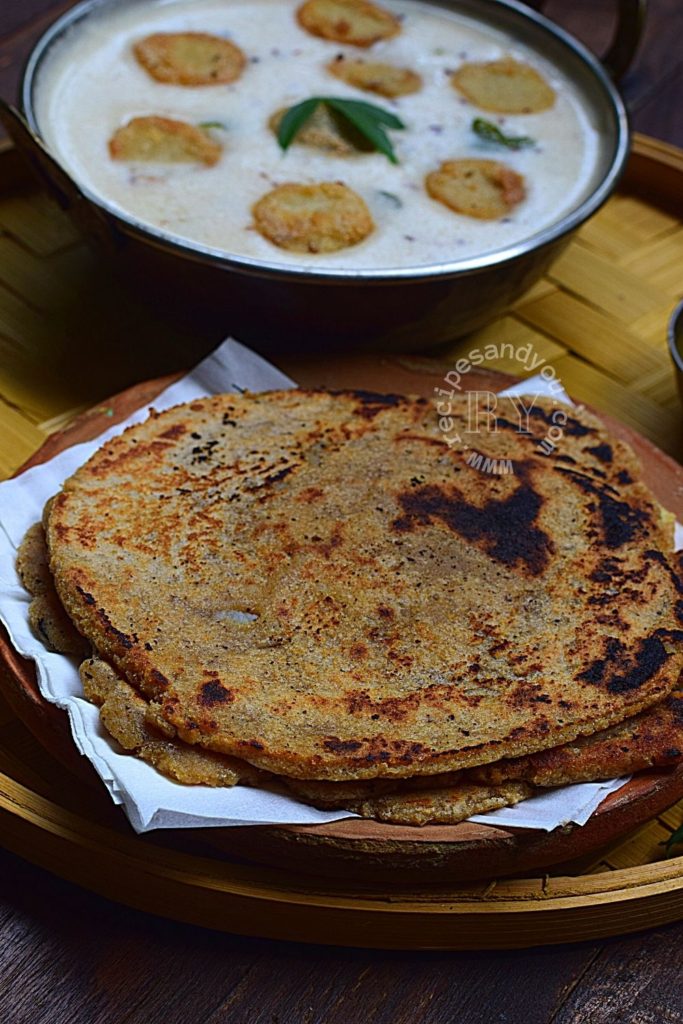Amamranth parantha / rajgira roti