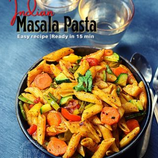 masala pasta indian recipe
